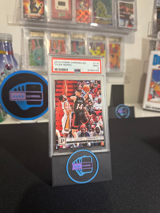 Tyler Herro 2019 Panini Chronicles Nba Rookie #115 Psa 9