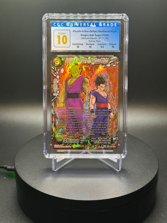 2022 Dragon Ball Super BT17-148 Piccolo Son Gohan Newfound Might CGC Pristine 10