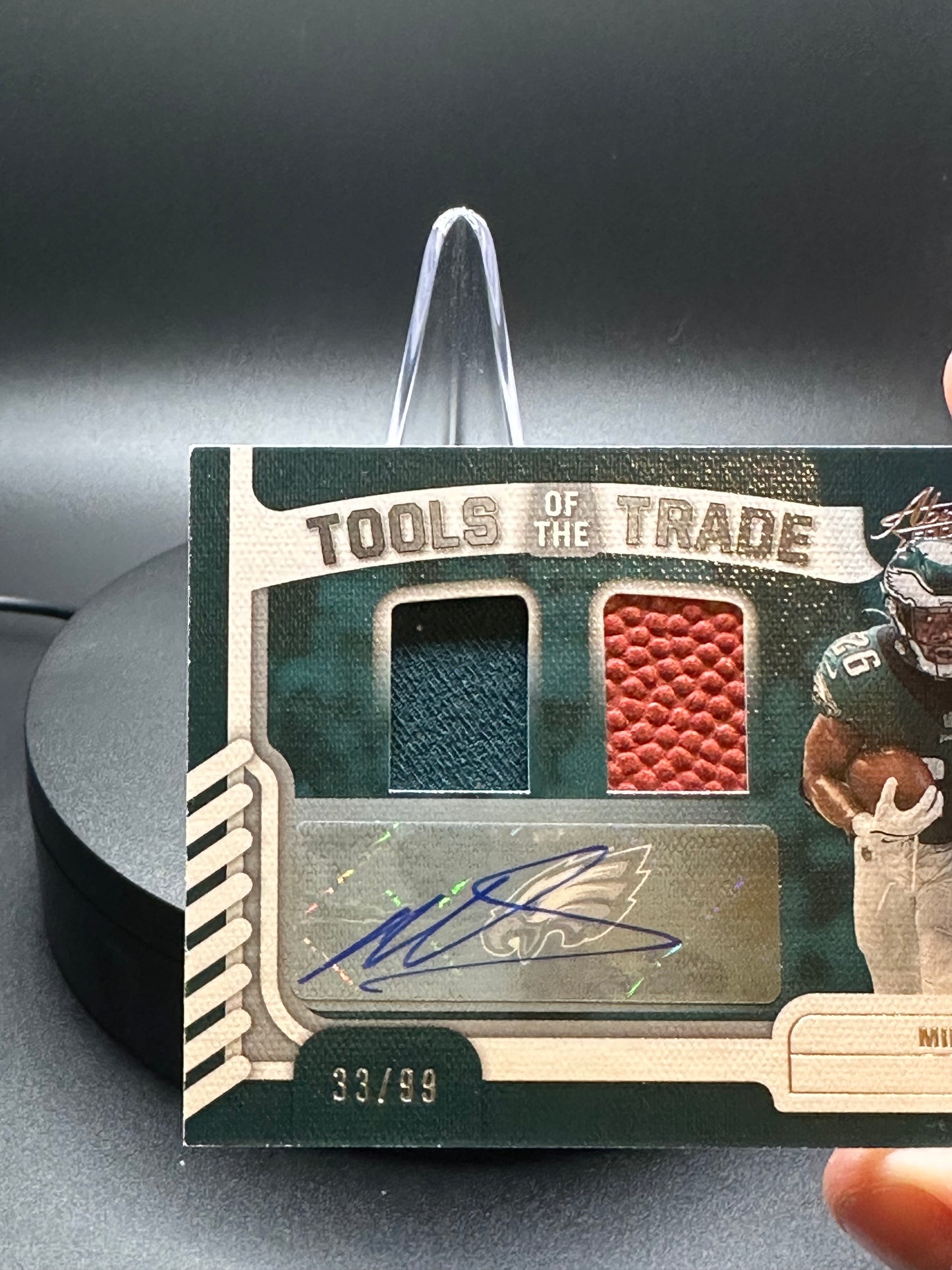 2022 Panini Absolute Miles Sanders 33/99 Tools of the Trade Auto #TTD-33